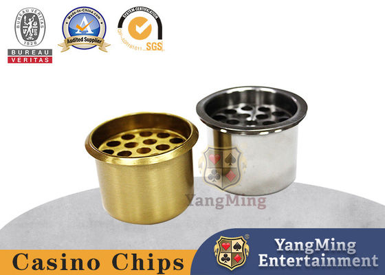 Roulette Texas Hold'em Tisch Aschenbecher Gold Silber Casino spezifische Wasserbecher