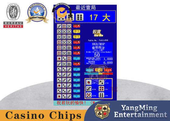 International Casino Size Dice Road Order System Software In Chinese And English