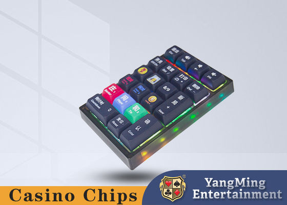Casino Baccarat Software drahtlose Tastatur 2.4G Bluetooth 21 Tasten mechanische manuelle Eingabe Tastaturni Tastatur