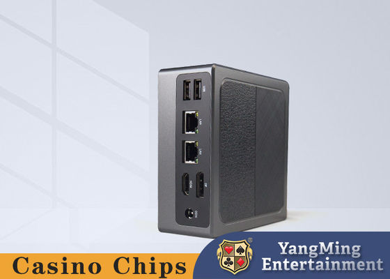 Black Aluminium Baccarat Software Computer Host Poker System Tragbare Kompaktcomputer