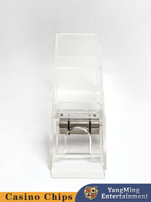 Baccarat Texas Hold'em Dealer Transparent Acryl 8-Pack Poker-Kartenspiel