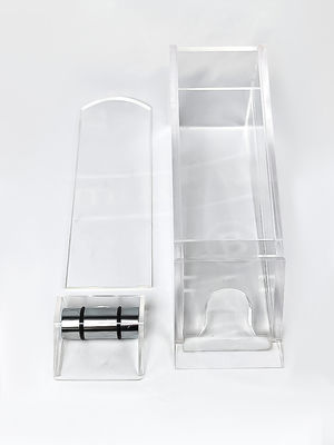 Erweiterter Casino-Tisch 8 Deck Frosted Acrylic Poker Card Dealer Schuh