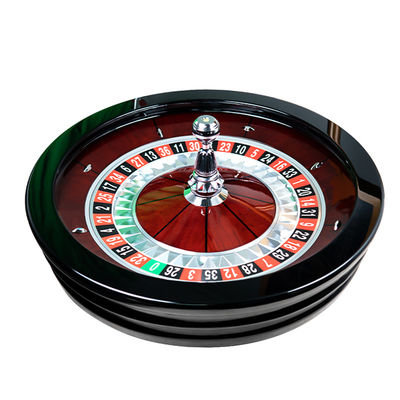 Internationale Einfuhr Single 0 Massivholz Roulette Casino Roulette Poker Tischspiel 82cm Manuelles Roulette
