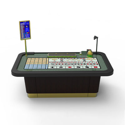 Individuelle Größen von internationalen Spieltischen Sic Bo Casino Tische Elektrische Würfel Tassen