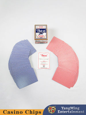 310g Import Rotblau Biene Schwarz Kern Pokerkarte Baccarat Spieltisch Speicherkarte