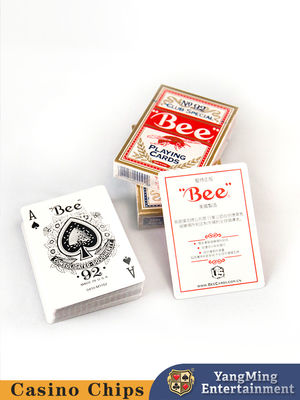 Original importierte authentische Bienenpokerkarten Poker Tischspiele Tischspielkarten