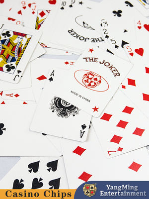 Auf Wunsch importierte Black Core Spielkarten Baccarat Poker Tischspiel Spielkarten