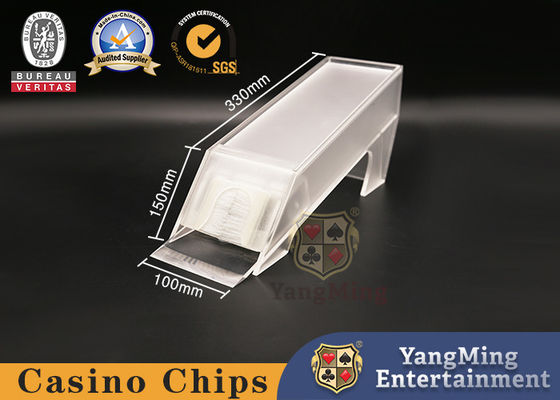 8 Kartenspiele Plastikkarten Acryl Frosted Casino Tischhändler Anpassbar