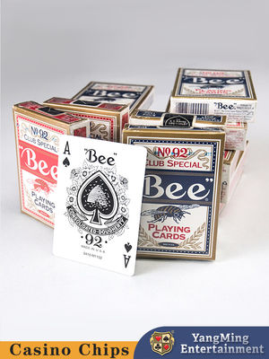 Custom Design Black Core Spielkarten Baccarat Texas Hold'Em Tischspiel Spielkarten