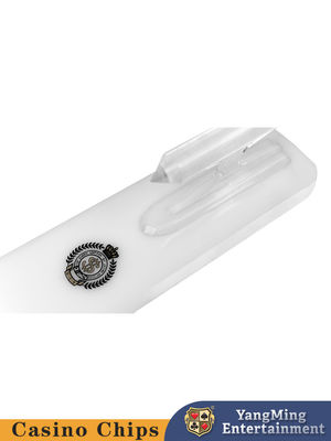 Internationale industrielle Umweltnorm ABS transparente Griff-Kasino-Chip Shovel Poker Club Card-Plastikschaufel