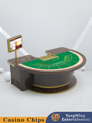Halbrunder Salon Texas Kartenspiel Tisch Casino Spezialunterhaltung Freizeit Poker Tisch