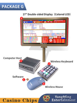 Baccarat-Software-System Zweisprachige Switch Poker-Tischspielsystem-Software