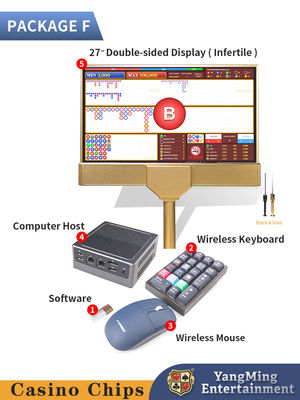 Neu eingeführte 3-in-1-Spielergebnisse Baccarat-Software-System Poker-Tischspiel Live Stand-Alone-System-Software