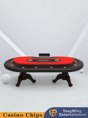 Original Holz Farbe Massivholz Design Maßgeschneiderte Tiger Klauenbeine Texas Hold'em Poker Tisch Club Poker Spieltisch