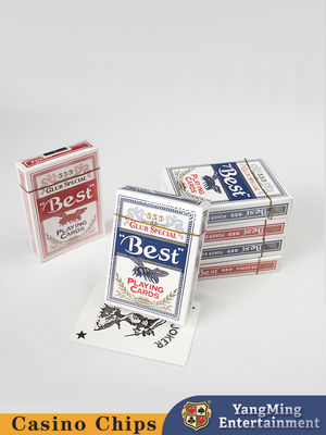 100g/Deck Baccarat Poker Tischspiele Papier-Spielkarten