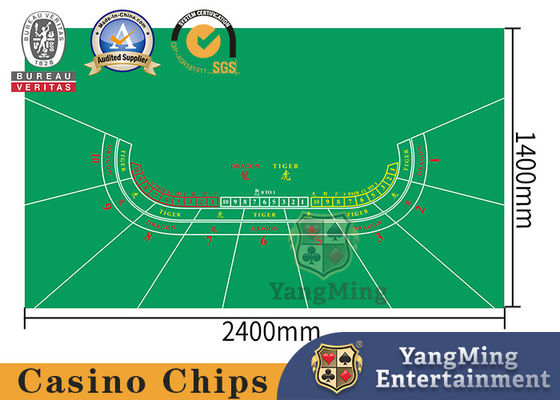 Texas Holdem Poker Casino Table-Plan-flammhemmende Unterhaltungs-Tischdecke