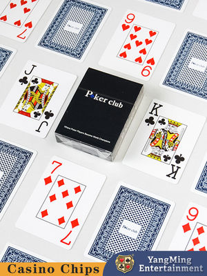 PVC-Plastik-Große Spielkarten Druck 33 Karten Black Box Für Texas Hold'Em Spiel