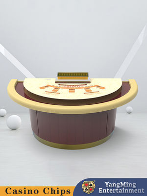 Hohe Qualität Großhandel Standard Halbrunde Blackjack Tisch Casino Club Poker Gaming Tisch