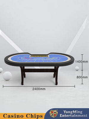 Baccarat I-Beam H-Leg Klapptisch Glücksspiel Unterhaltung Freizeitclub Poker Spieltisch