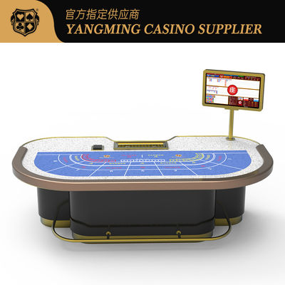 Luxus-Upgrade-Club, benutzerdefinierter Barschutz, Baccarat-Tisch, Casino-Poker-Chip-Tisch