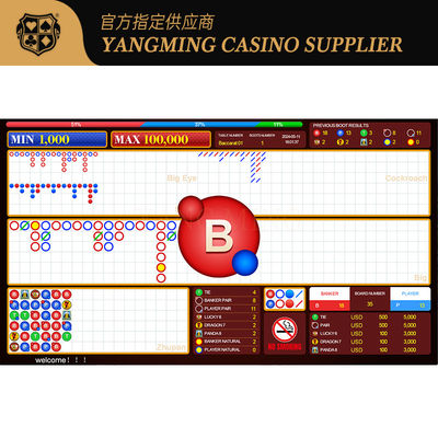 Casino Poker Tisch Live Baccarat Lucky Six System Software anpassbar
