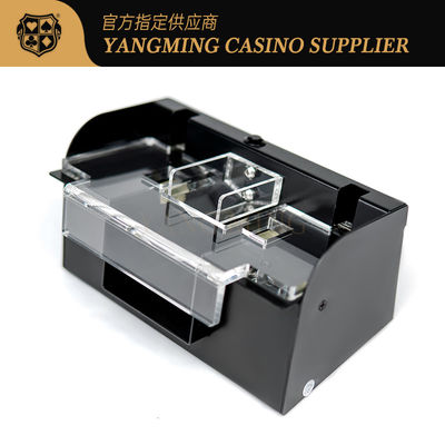 Macau Casino Metall 1-2 Decks Spielautomaten Shuffler Poker Karten Schuh-Power Automatischer Shuffler