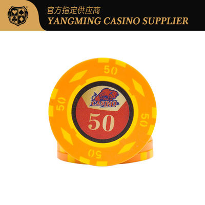 12g Eisernecke Clay Poker Chip mit Aluminium Gehäuse Texas Casino Poker Spiel Countertop Chip Set