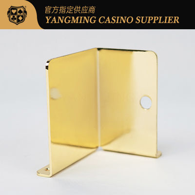 Casino Custom 8 Deck Poker Plattiert Metall Poker Abwurf Halter Texas Baccarat Poker Spiel Tischplatte Abwurf Halter