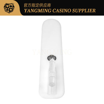 Neueste Akryl weiße Spielkarten Schaufel Casino Club Casual Poker Spiele Karten Schaufel