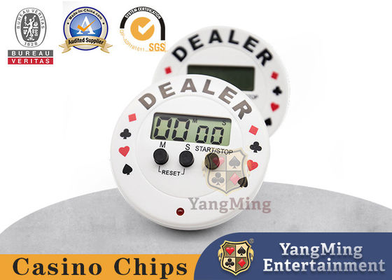 Texas Hold'em VIP Club Internationaler Wettbewerb Elektronischer Timer Rund Plastik Zhuang Code Händler Drücken Countdown Timer Spezial für Casino