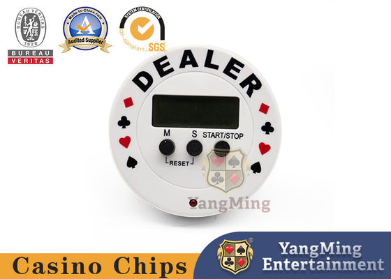 Fabrik Custom Texas VIP Club Wettbewerb Elektronischer Kunststoff Timer Händler Code Countdown Timer Poker Tisch Anruf Glocke