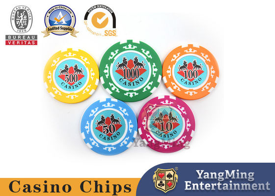 760PCS individuell bedruckbare ABS Laser Poker Chips NFC Casino RFID Chips Set