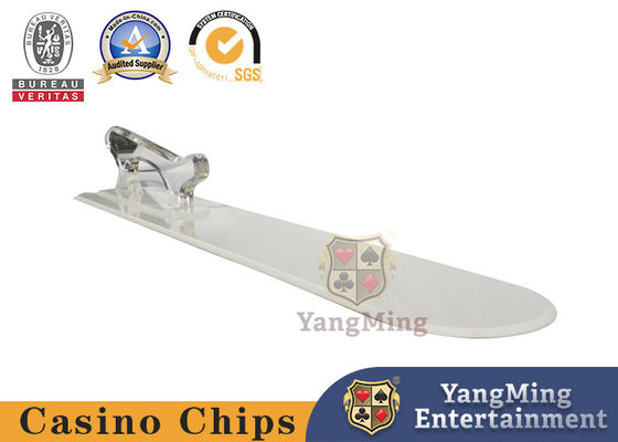 Spielende Bakkarat-Texas Holdem Table Poker Accessories-ABS Plastikkarten-Schaufel weiß u. rot mit Schaufel