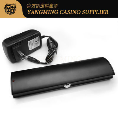 Schwarz drahtloses Aufladen Poker Chip UV-Verifizierungslicht Checker