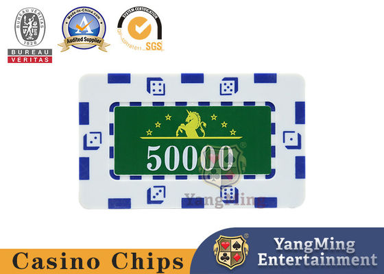 760 Stück American ABS Clay Poker Fancy Chip Set Texas Hold'em Spiel Eisenkern Anti-Fälschung Chip Münzen Fabrik auf Lager