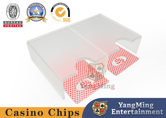 Casino Poker Spielkarten 2 Deck Niuniu Spiele Cover Box Fabrik Design angepasst