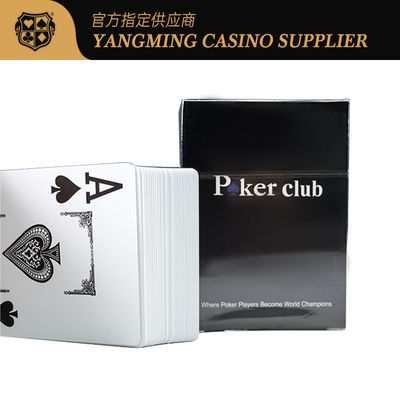 100% PVC Wasserdicht Texas Hold'em Poker Karten 88*63mm Deck Rot Blau Farbe Glücksspiel Plastikkarten