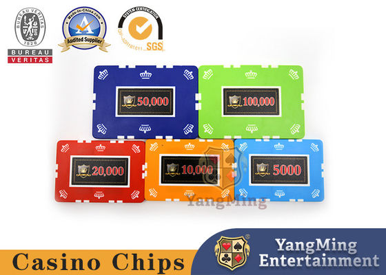 760 Stück Klei Frosted Sticker Chip Set Vereinigten Staaten Eisen Kern Klei Texas Unabhängige Anti-Fälschung Chip Set Factory Spot