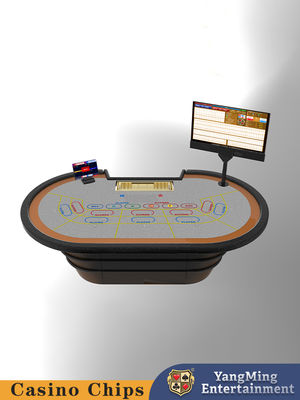 Luxuriöses, aufgerüstetes, intelligentes Chip-Induktions-Poker-Tischspieler-Tischdeckel kann angepasst werden