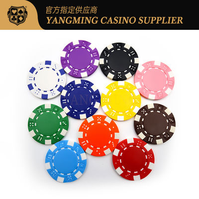 Custom Logo ABS Keramik Poker Chip Set 11,5 Gramm US Plastik Chips für Casino Texas Club Poker Spiele