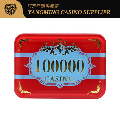 Premium-Wasserdichtes Baccarat 760 Chips-Set Doppelschicht-Acryl-Poker-Spiel-Token-Sammlung