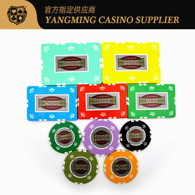 Customized Casino Chips 760 Piece Clay Texas Hold'Em Poker Spiele Chip