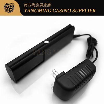 YANGMING Schwarzes kabelloses UV-Detektorlicht für Casino-Pokerchips