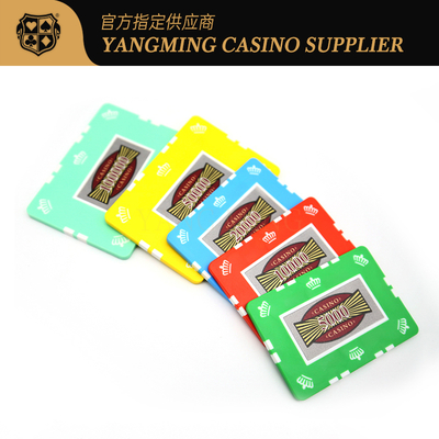 760 Aufkleber Clay Poker Chips Set 12g Texas Poker Tischspiel Chips für Casino Spiel