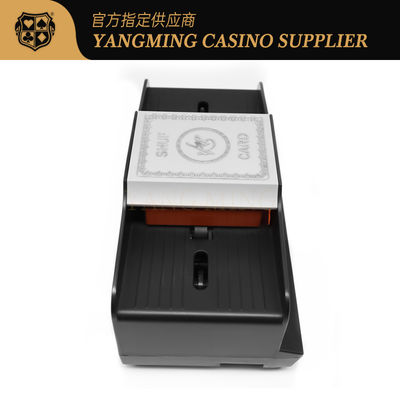 2 Decks manuelle Kartensortierer Baccarat Texas Hold'Em Casino-Tischspiele Mischen für Casinospiel