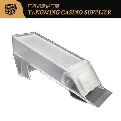 8 Sätze Acryl Casino Poker Dealer, mattiertes Design, kann angepasst werden