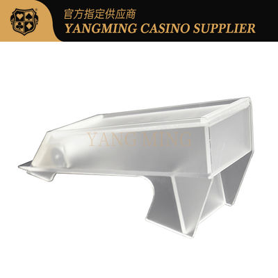 8 Sets von anpassbaren Acryl Casino Poker Dealer Frosted Design für Casino Spiel