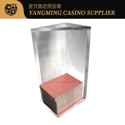 6 Plattform-voller polnischer Kasino-Ausschuss-acrylsauerhalter für Blackjack