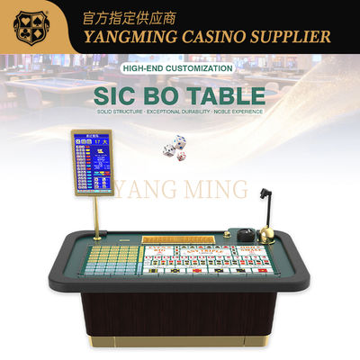 Customizable Sic Bo Table – Premium Casino-Grade Dice Game Table For Sale