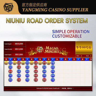 NiuNiu Smart Roadmap Display System für Echtzeit-Trendverfolgung und Casino-Tabellenanalyse